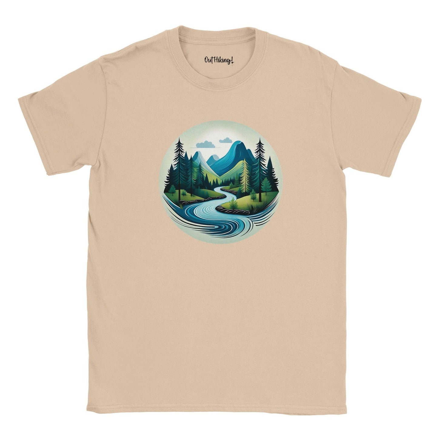 Adventure awaits beyond the trail Walking & Hiking T Shirt