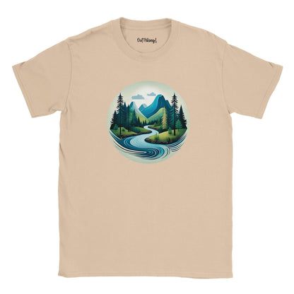 Adventure awaits beyond the trail Walking & Hiking T Shirt