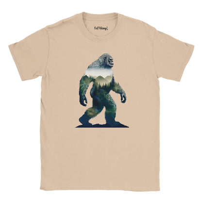 Bigfoot Mountain Walking & Hiking T Shirt