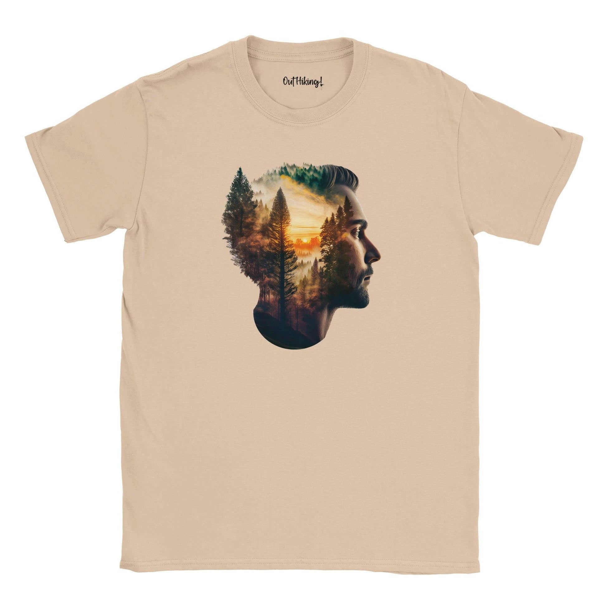 Nature Is My Therapy Walking & Hiking T Shirt Male