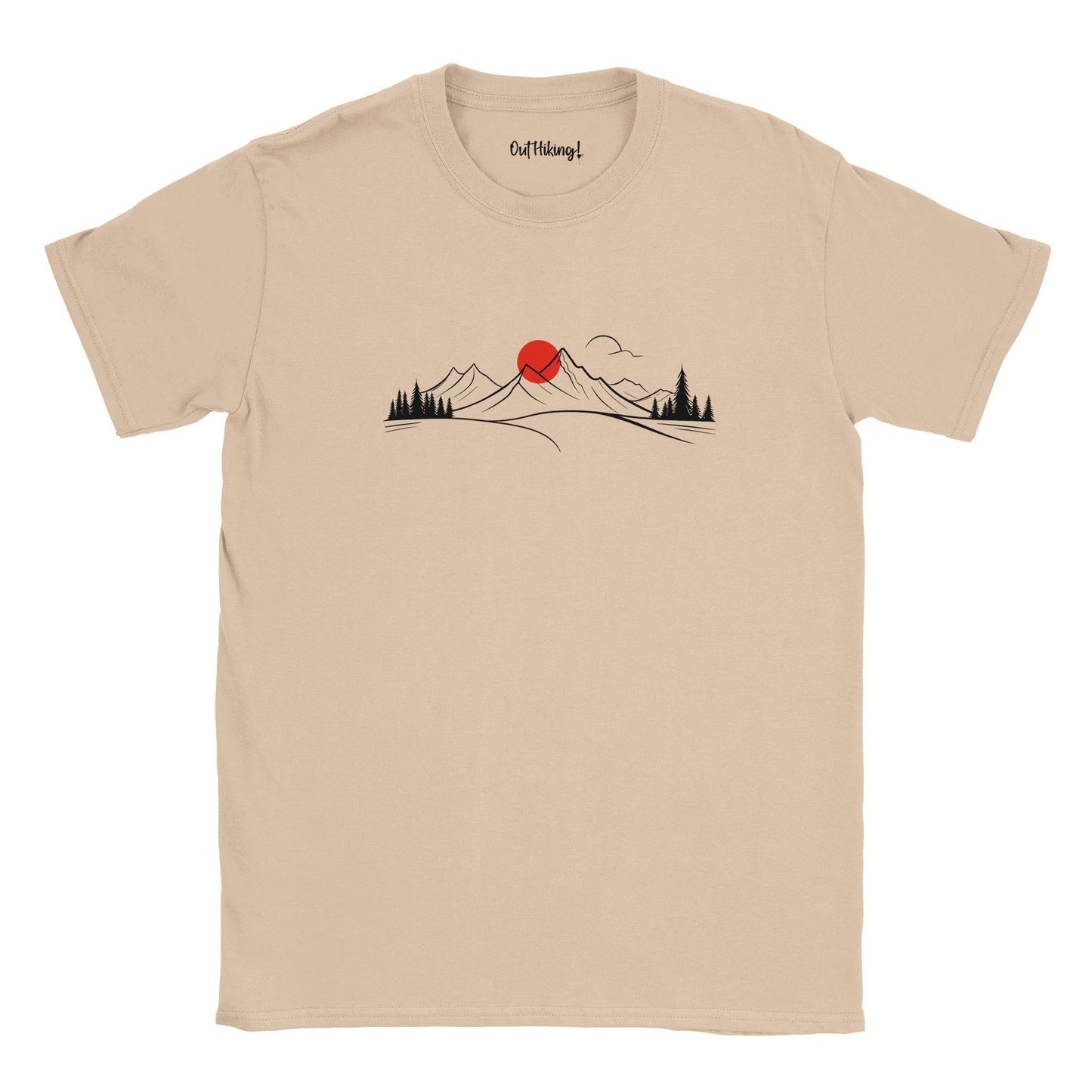 Rocky Mountains SunRise Walking & Hiking T Shirt