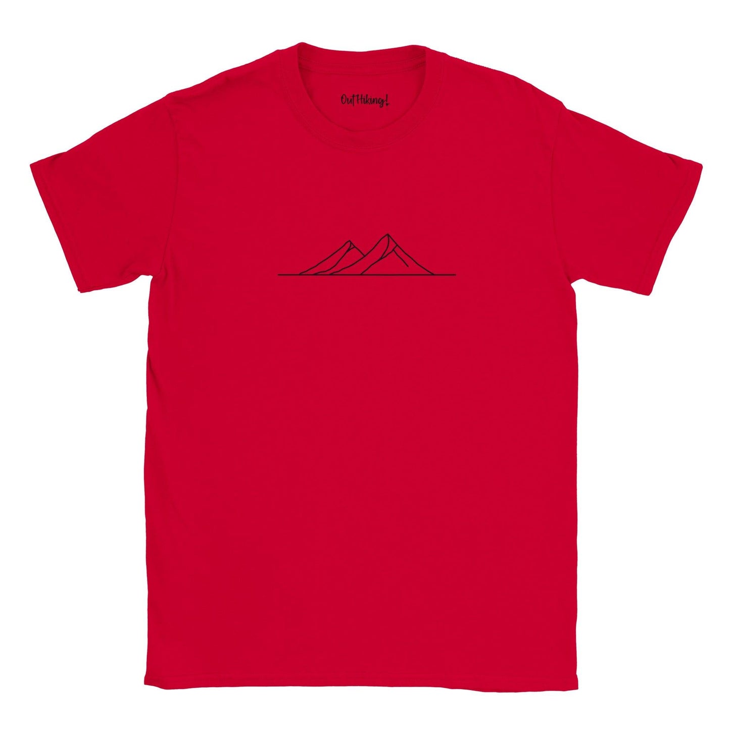 Mountain Line Walking & Hiking T Shirt