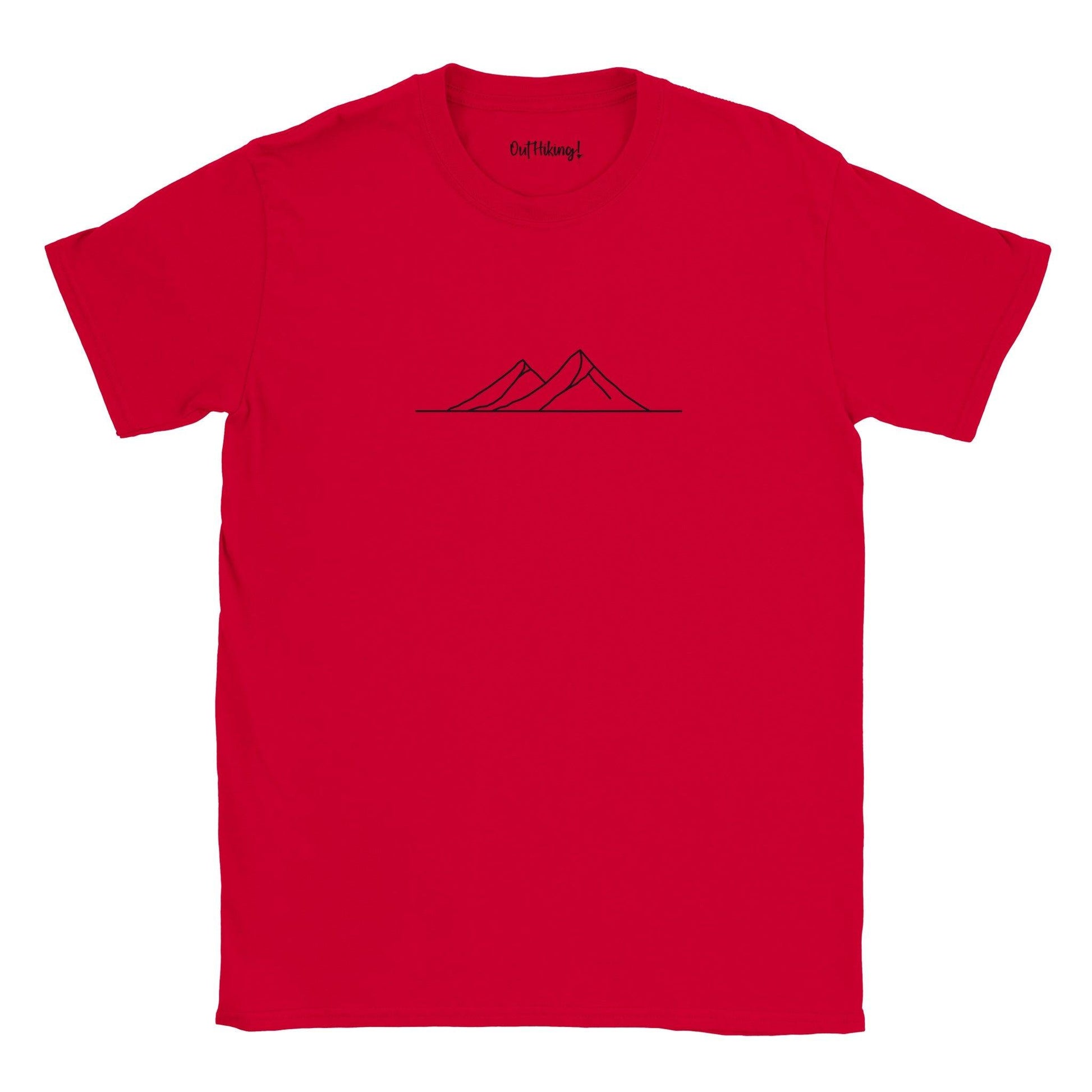 Mountain Line Walking & Hiking T Shirt