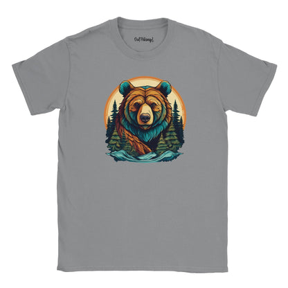 Bear Forest Walking & Hiking T Shirt