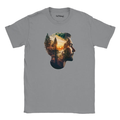 Nature Is My Therapy Walking & Hiking T Shirt Male