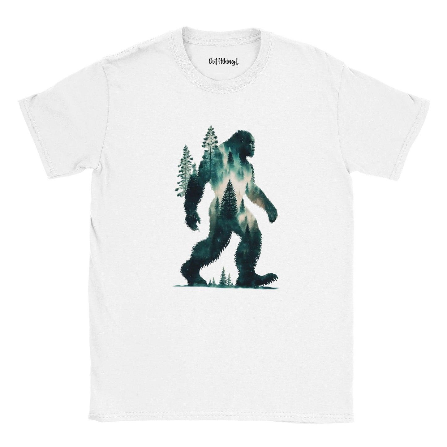 Bigfoot Pine Walking & Hiking T Shirt