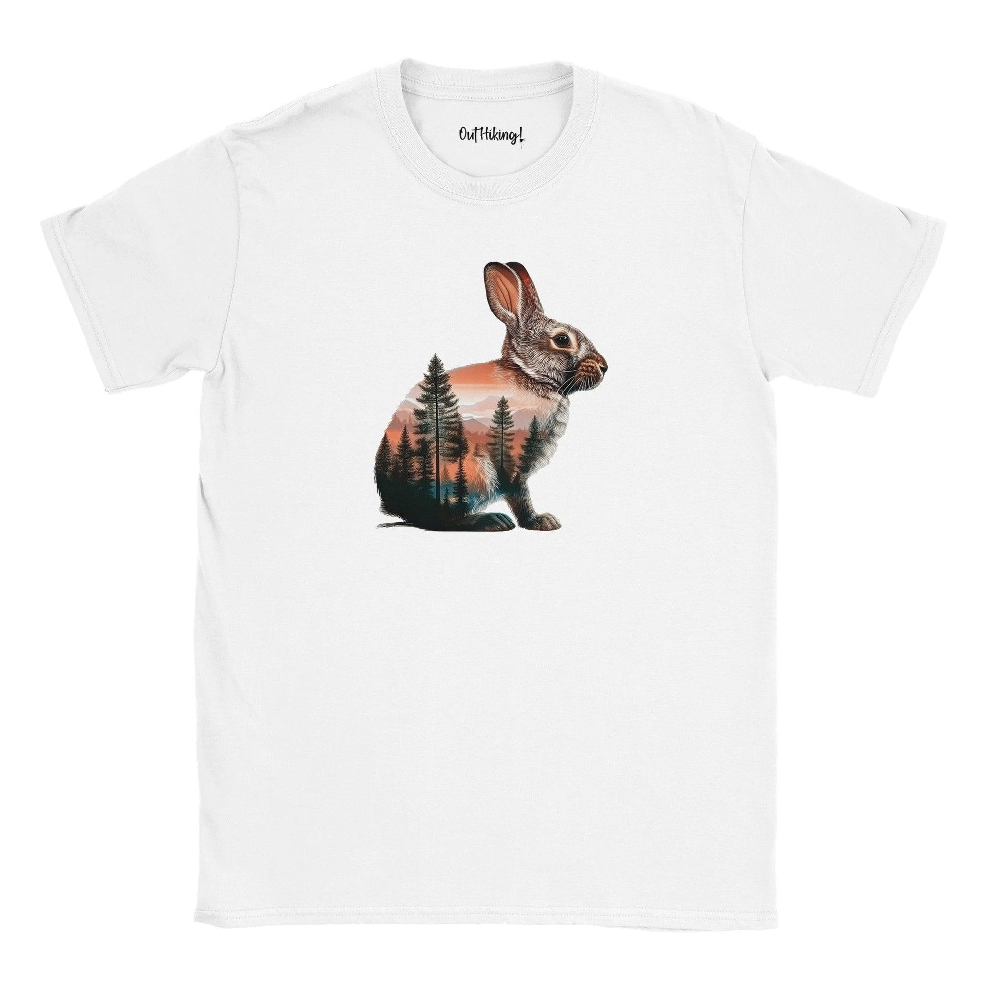 Wild Rabbit Walking & Hiking T Shirt