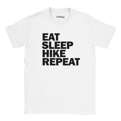 Eat, Sleep, Hike, Repeat Walking & Hiking T Shirt