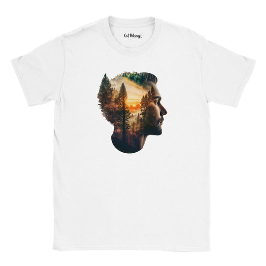 Nature Is My Therapy Walking & Hiking T Shirt Male