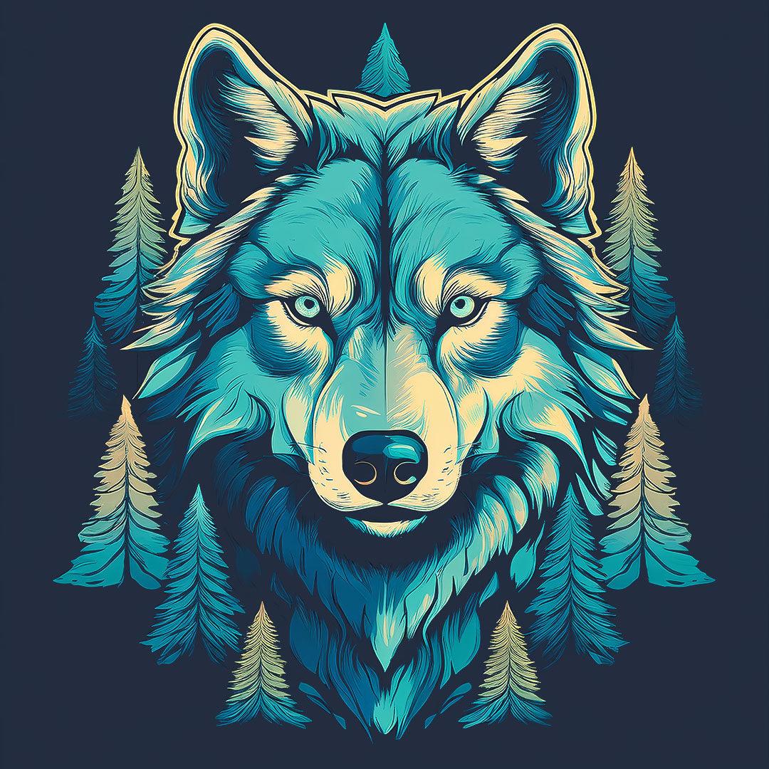 Wolf Woods Walking & Hiking T Shirt