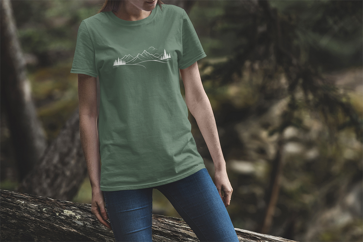 Rocky Mountains Walking & Hiking T Shirt